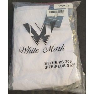 White Mark Plus Size Leggings 3 pair new